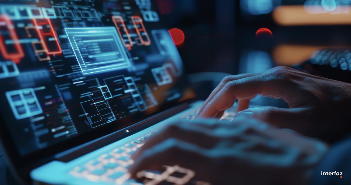 Businessman use internet for Global network connection, big data analytics and business intelligence